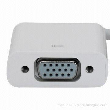 Mini DP to VGA Adapter, Offers Unified, Scalable and Cost Effective Interface
